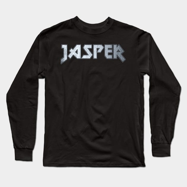 Heavy metal Jasper Long Sleeve T-Shirt by KubikoBakhar